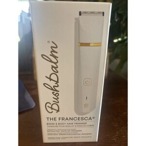 BushBalm The Francesca BRAND NEW - Bikini & Body Hair Trimmer New NIB Sealed